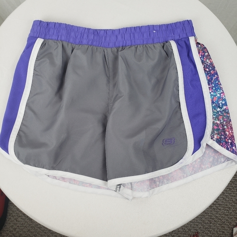 Skecher Girl's Purple Athletic Shorts Sz 10/12